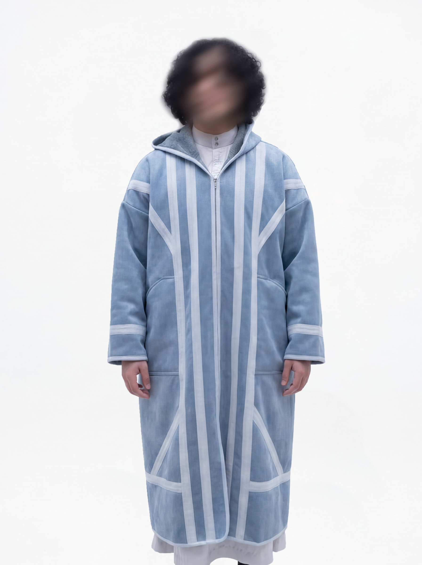 Khalil Farwa – Glacier Men’s Traditional Farwa Overcoat