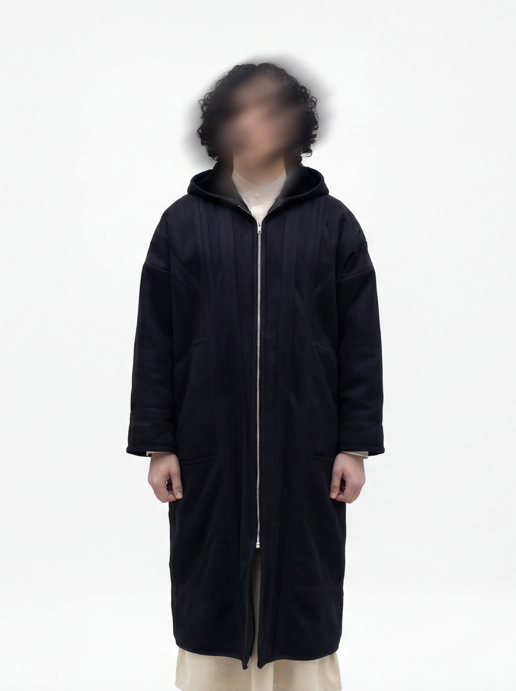 Khalil Farwa – Onyx Men’s Traditional Farwa Overcoat